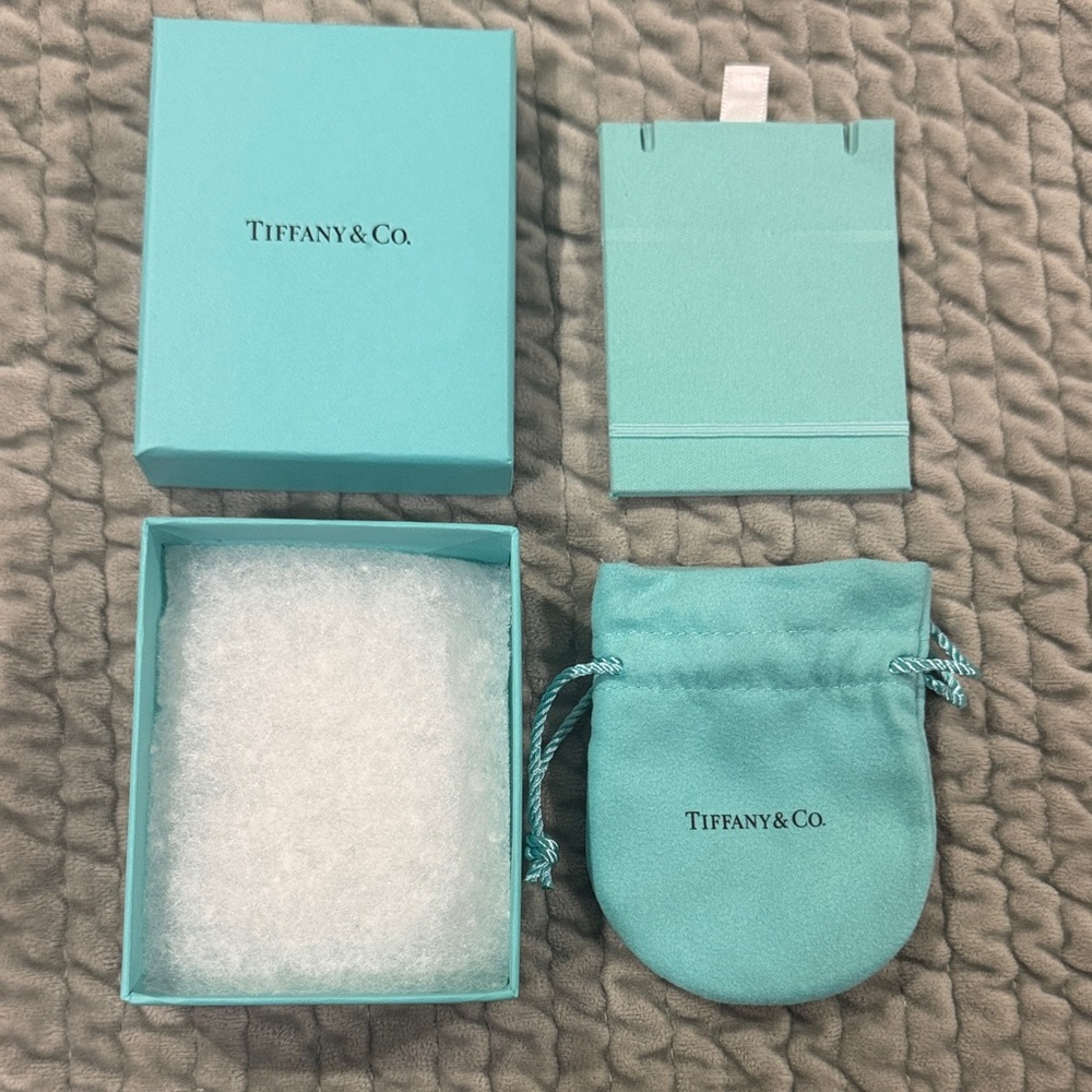 Tiffany & Co. Signature Blue Box and Pouch Set